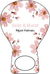 Kişiye özel balon magnet