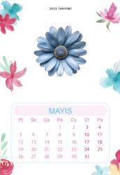 Duvar Takvimi 13 Yaprak 2025