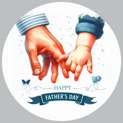 Babalar günü buton rozet