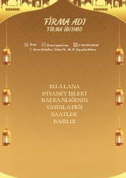Ramazan İmsakiyesi