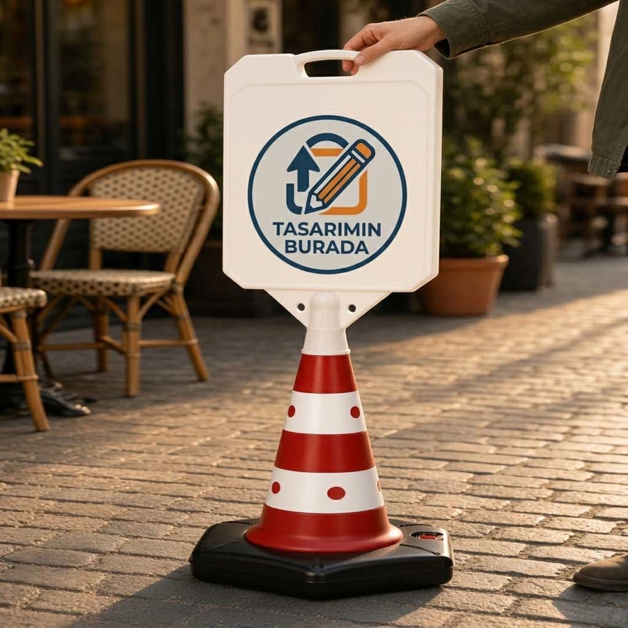 Tabelalı Reklam Dubası | Logolu Baskılı Otopark ve Yön Dubası