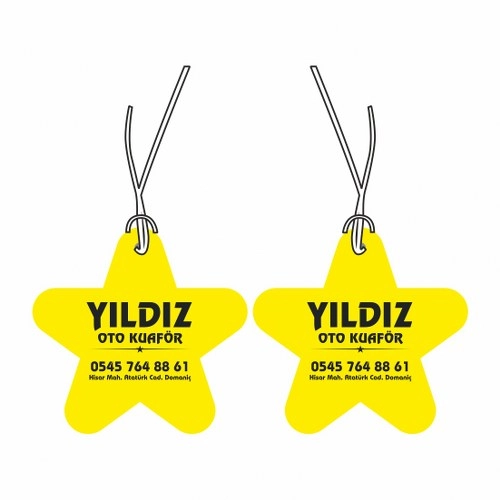 Baskılı Standart Oto Kokusu 1