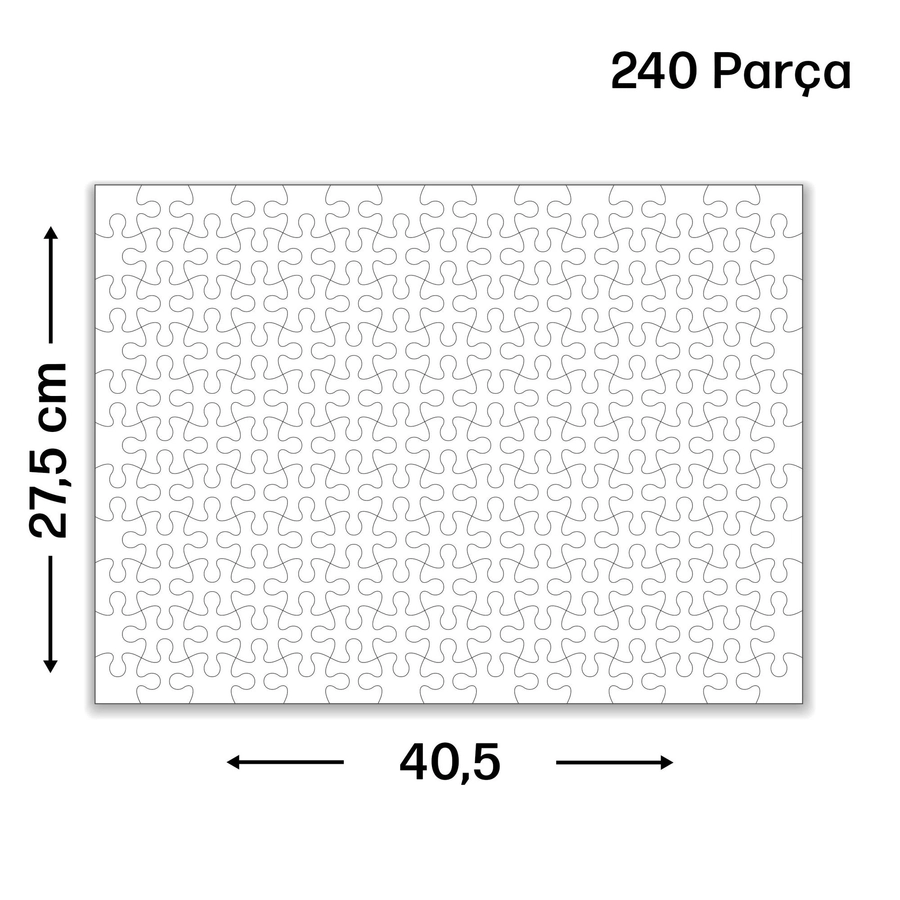 Kişiye Özel Baskılı Puzzle / Yapboz 5