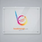Duvar ve Kapı Tabelası Şeffaf Pleksi 2