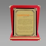 Kadife Albüm Plaket 1