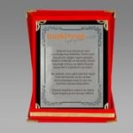 Kadife Albüm Plaket 2