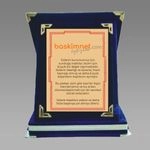Kadife Albüm Plaket 4