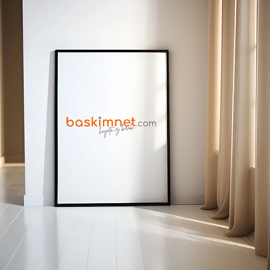 Plastik çerçeveli poster