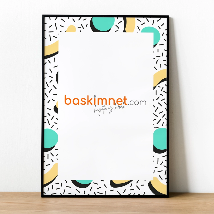 Poster Baskı çerçeveli