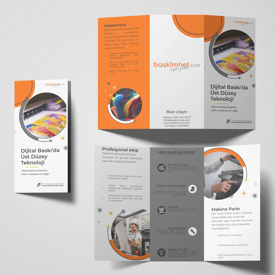 Trifold Broşür