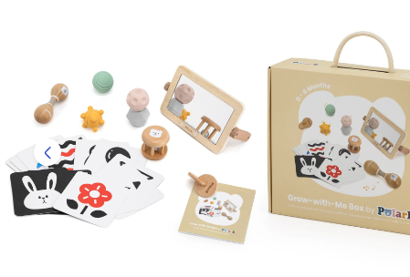 Die Babyspielbox für Kinder zwischen 0 und 6 Monaten von supermami.ch | Quelle: supermami.ch