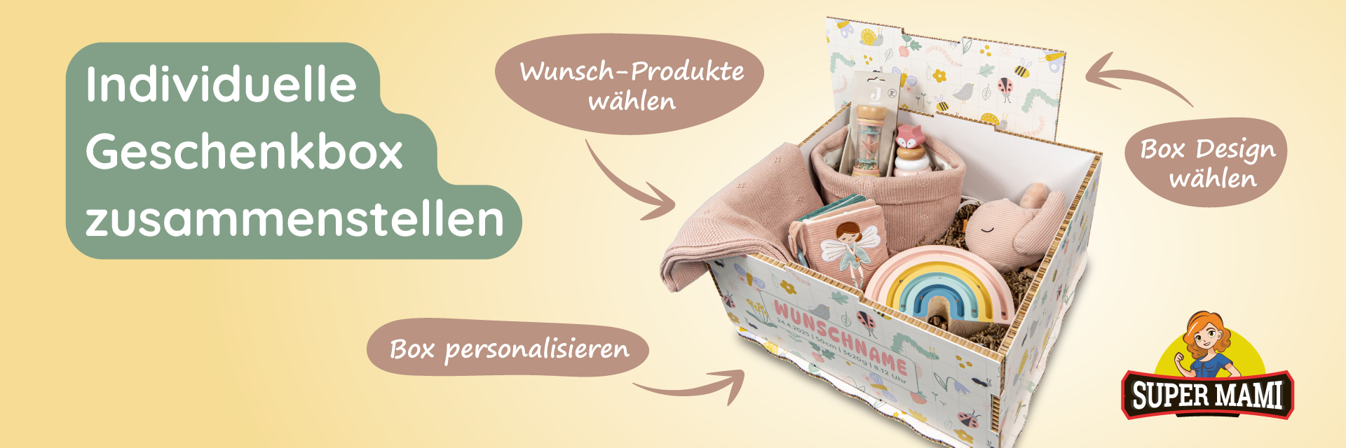 Geschenkbox selber konfigurieren