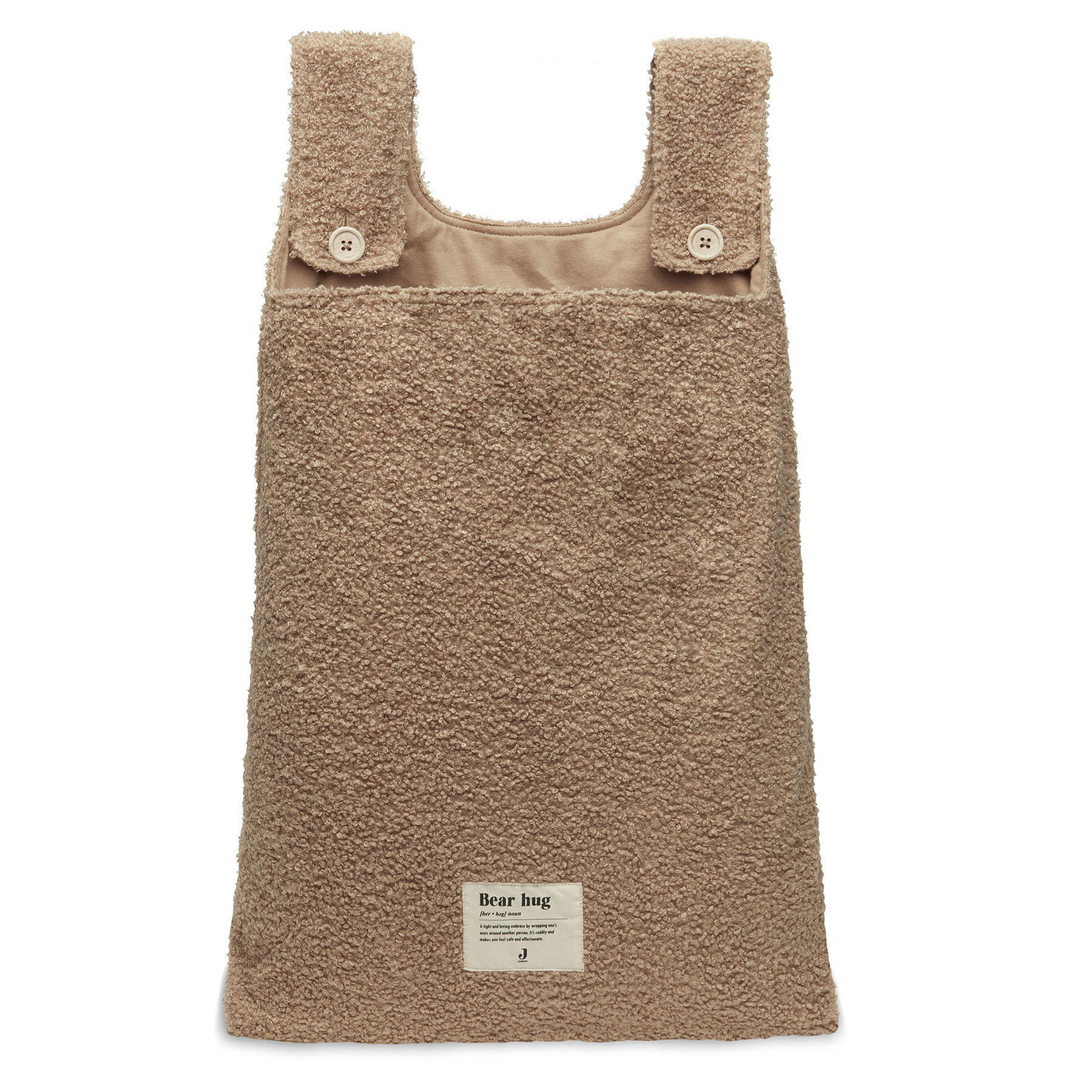 Bettaufbewahrungstasche Boucle - Biscuit