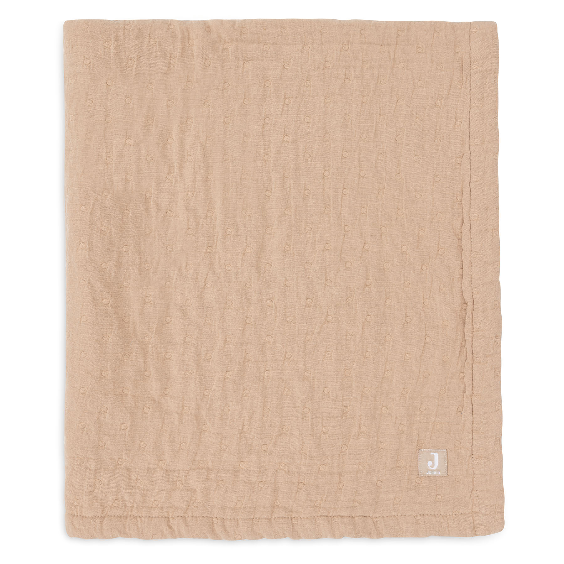 Decke Jacquard - Biscuit