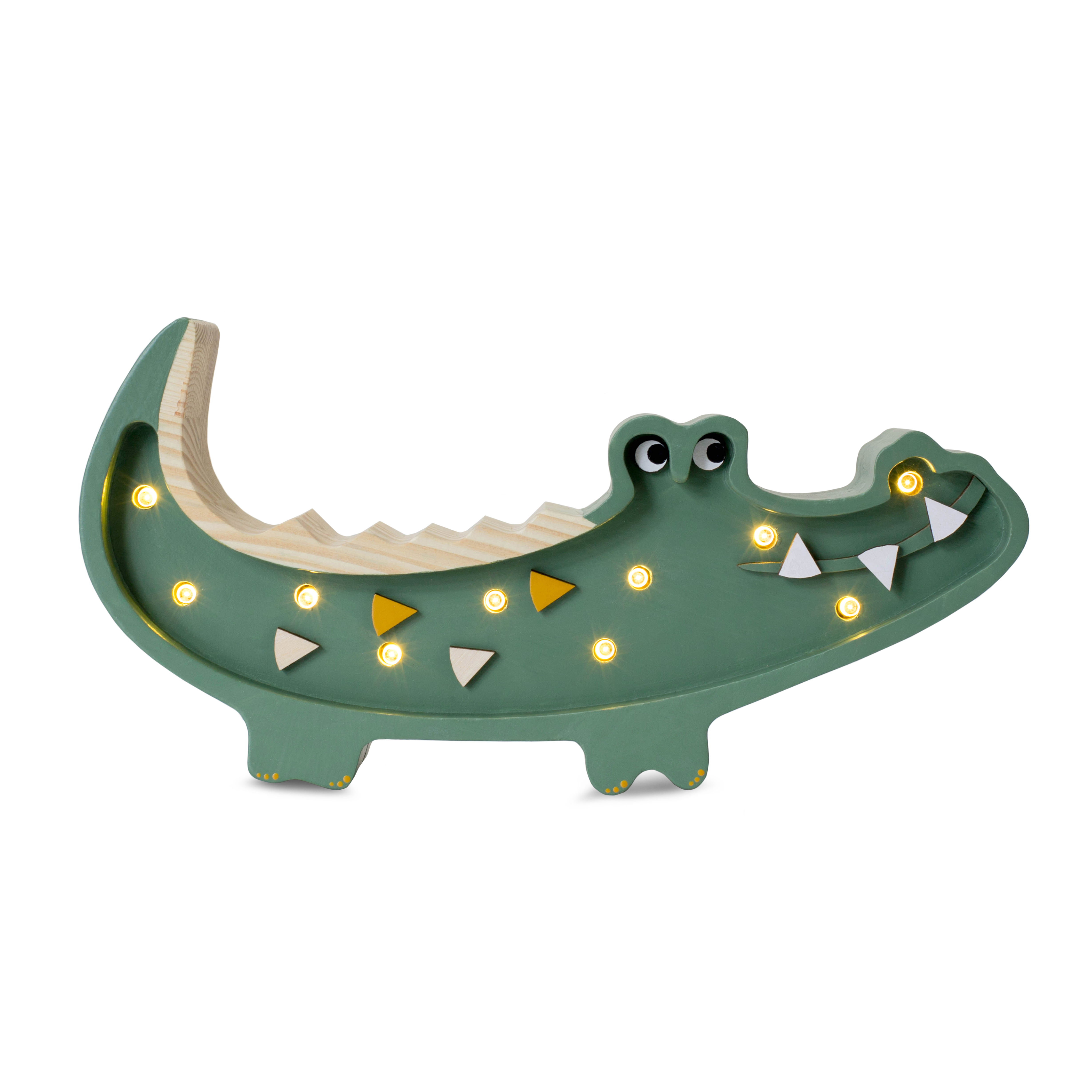 Kinderzimmerlampe Krokodil