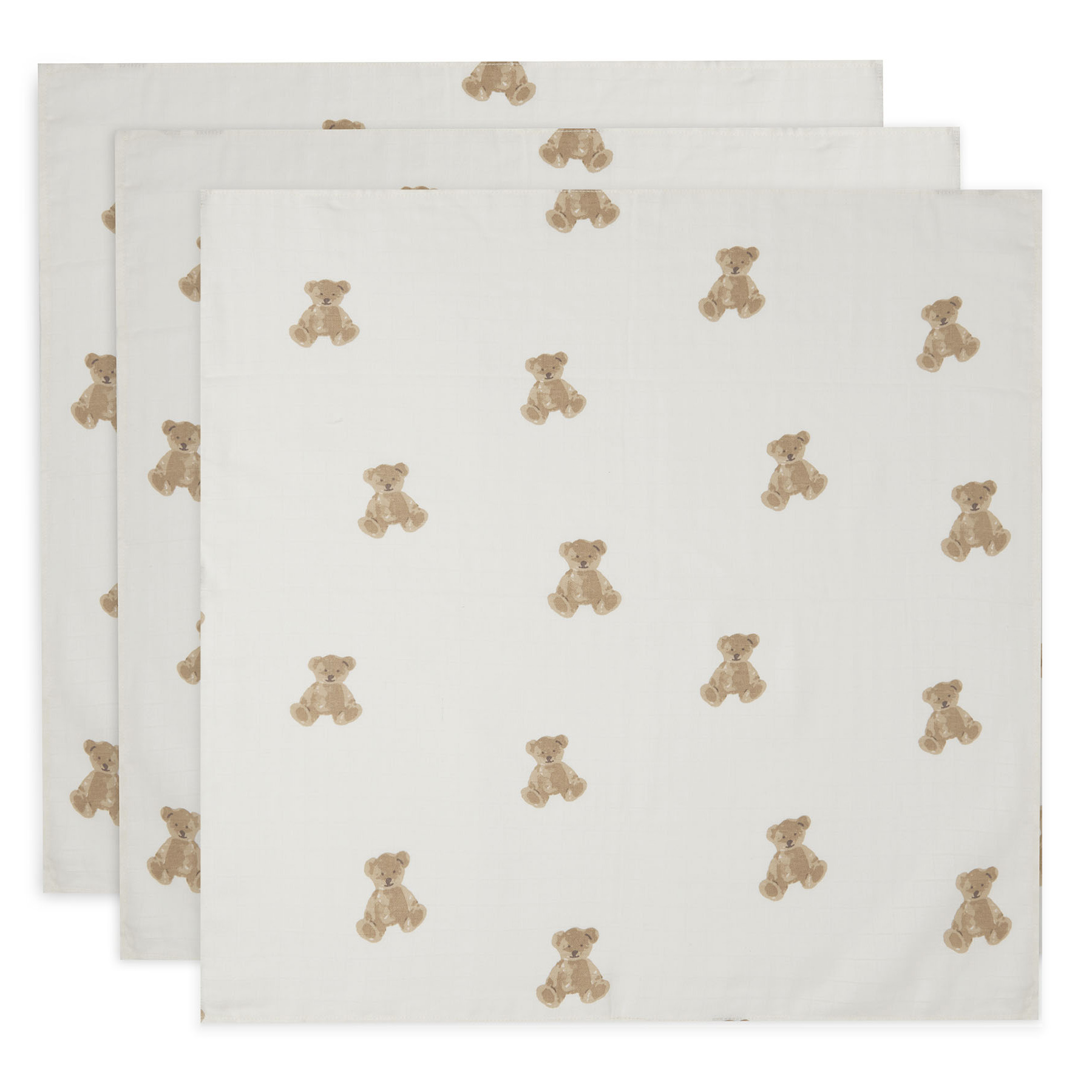 Mullwindeln Teddy Bear - 3 Stück