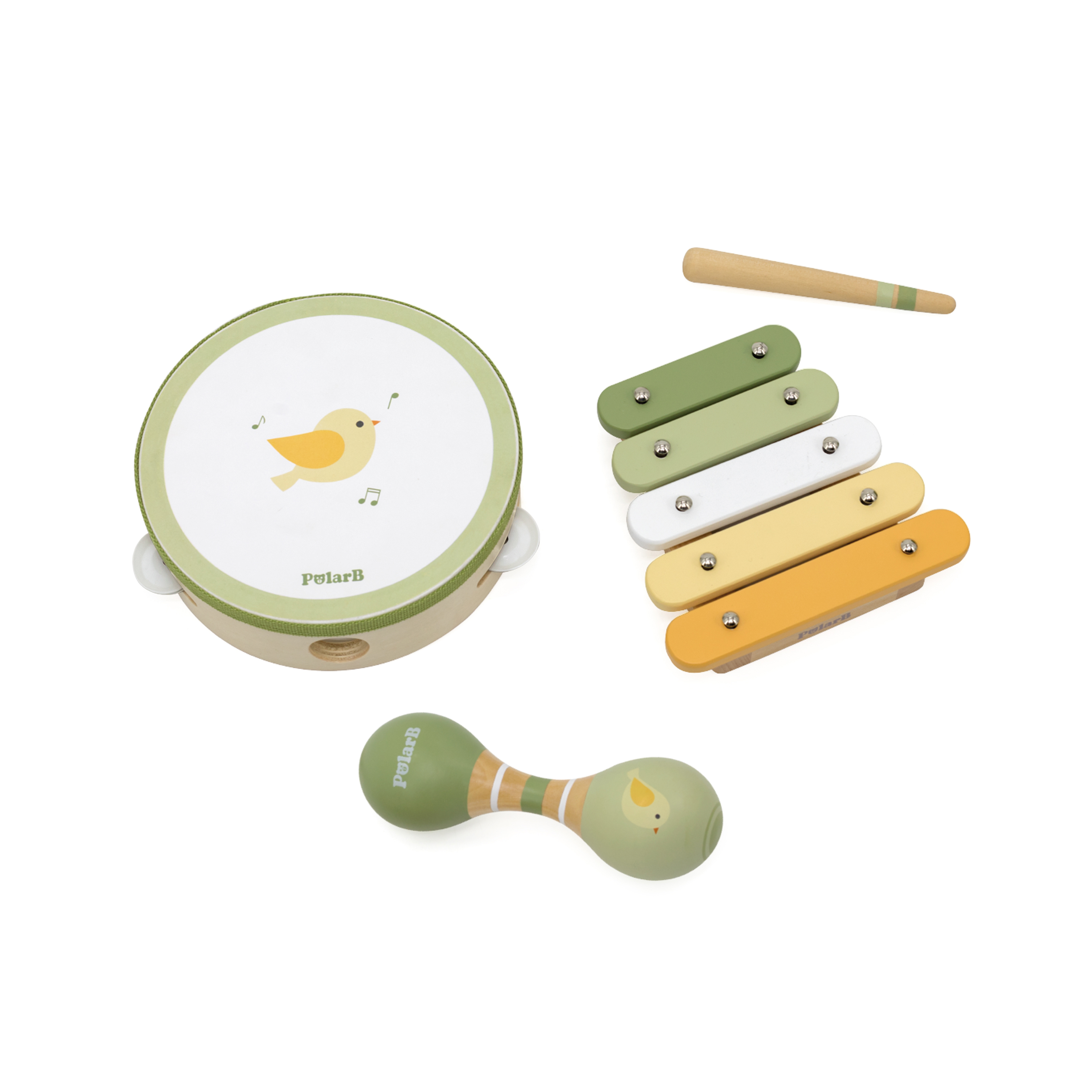 Musik-Set Vogel