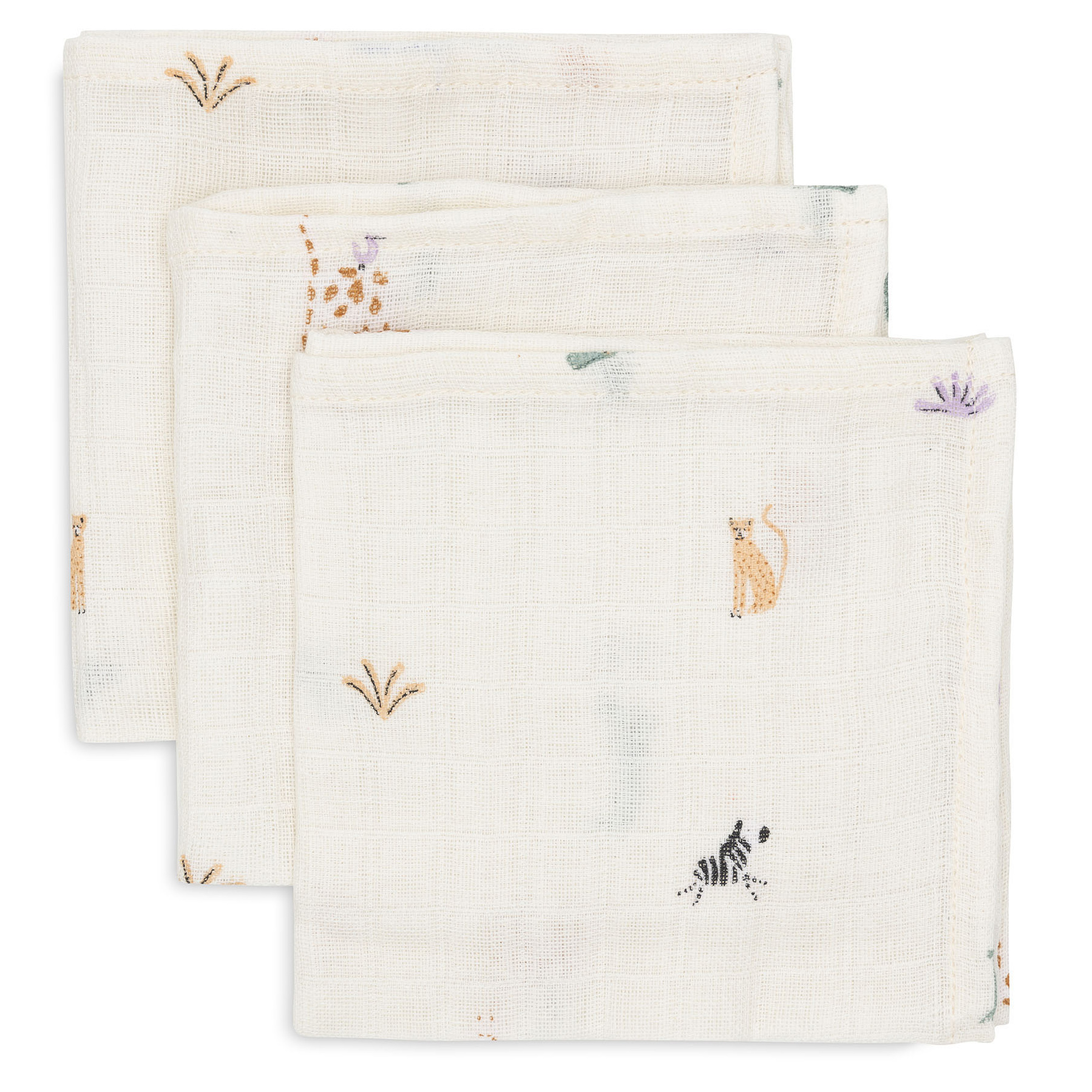 Spucktücher Jungle Jambo - 3 Stück