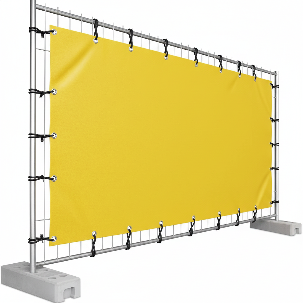 Blache Absperrgitter 340 x 173 cm