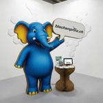 Bedruckter Wabenkarton Konturschnitt Figur