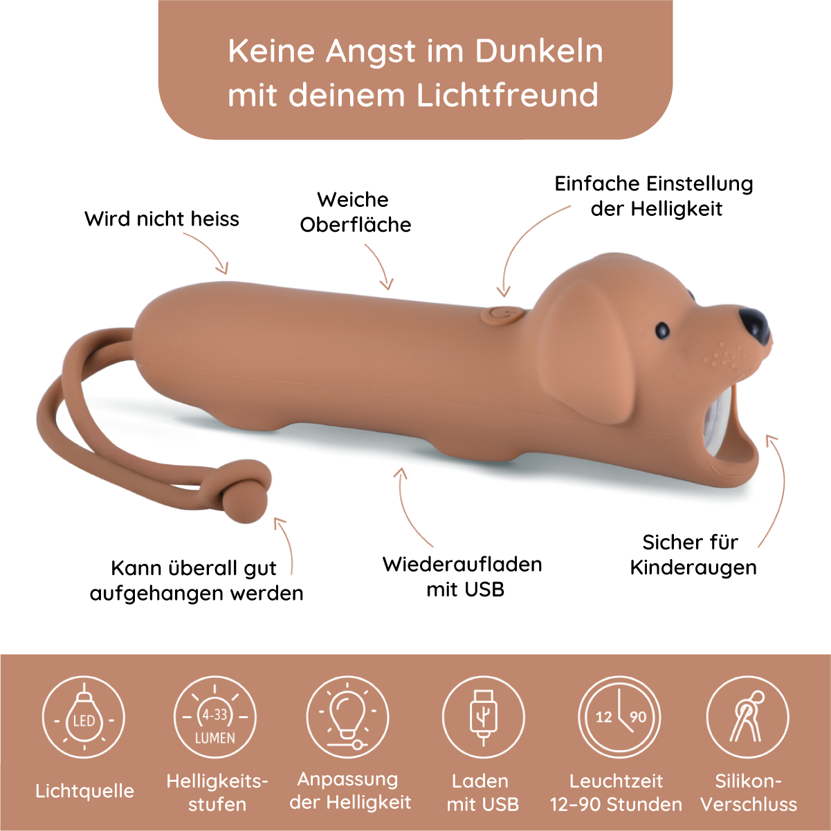 LED Taschenlampe_Sichere Taschenlampe für Kinder