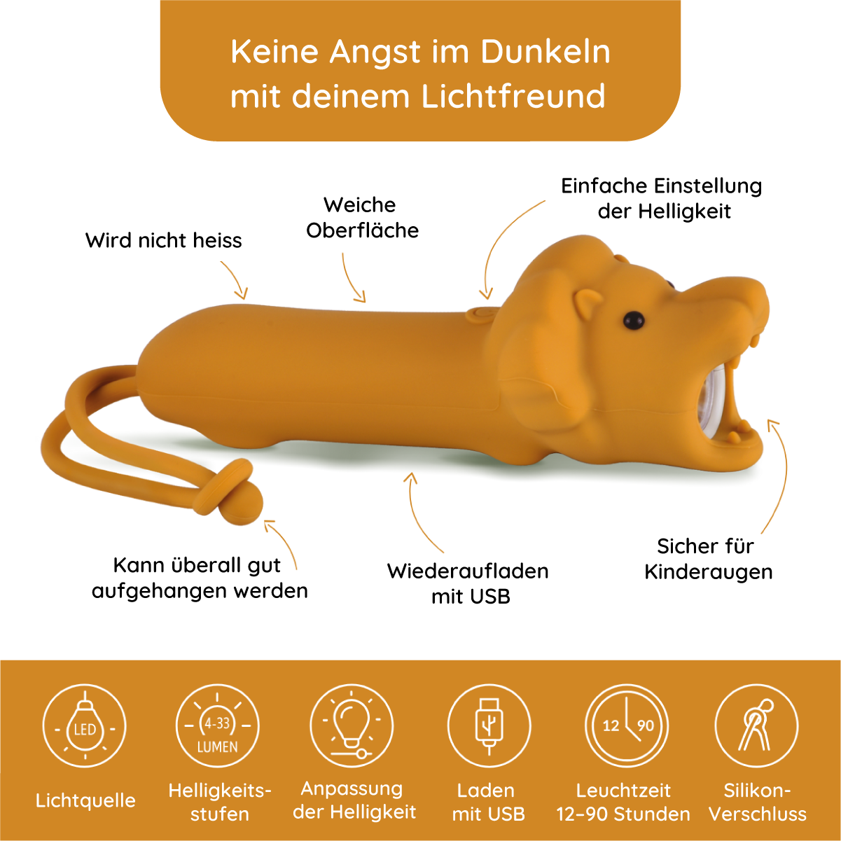 LED Taschenlampe_Sichere Taschenlampe für Kinder