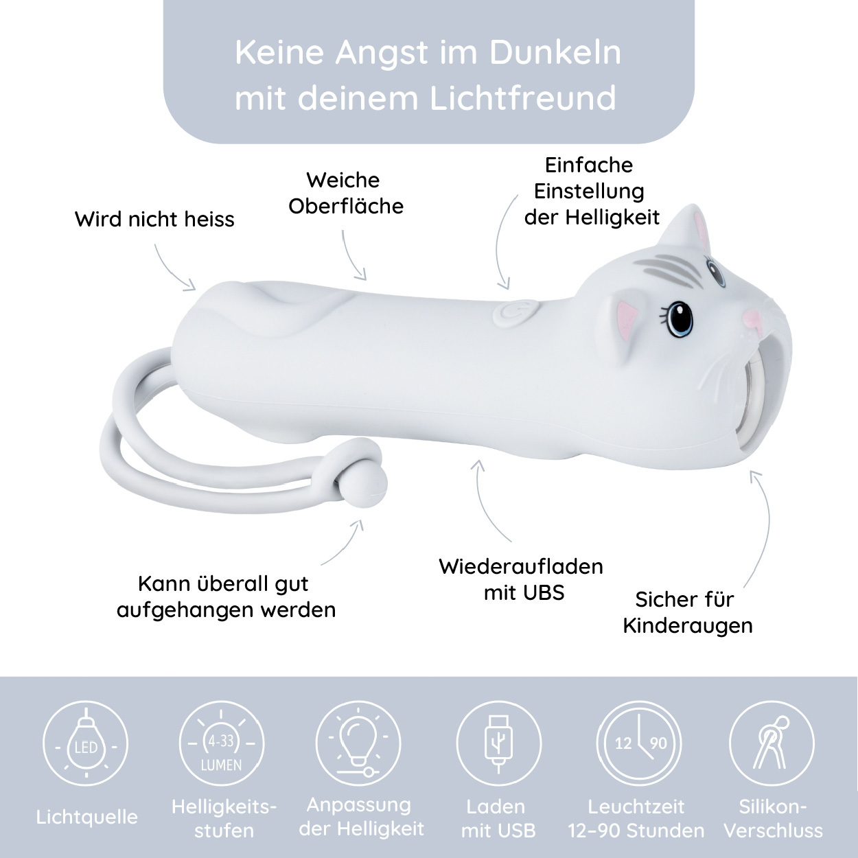 LED Taschenlampe_Sichere Taschenlampe für Kinder