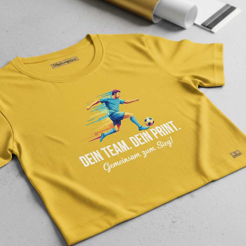 t-shirt-druck-fussball