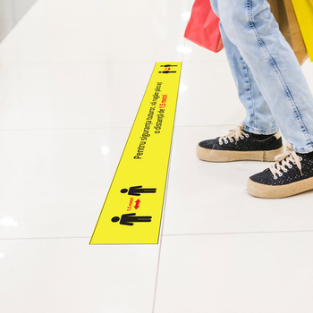 Floor sticker