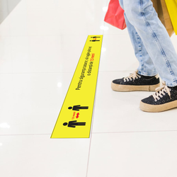 Floor sticker