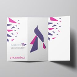 Pliante din A4 desfășurat 1