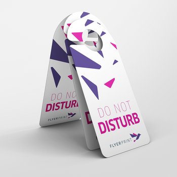 Door Hanger - colțuri rotunjite 1