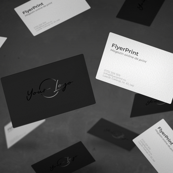 Cărți de vizită cu lac UV selectiv 1