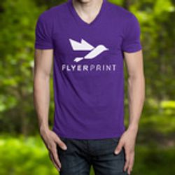 tricou barbat logo mare fata