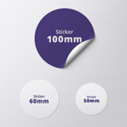 Etichete autocolante rotunde 1