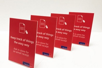 Foamex Signs for point of sale