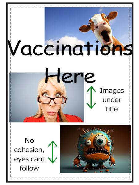 Images and placement example