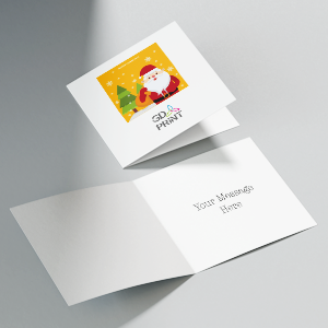 Personalised Charity 148x148 Square Christmas Card