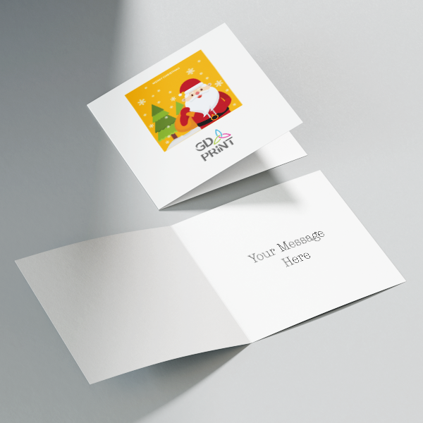 Personalised Charity 148x148 Square Christmas Card