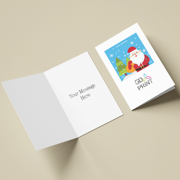 Personalised Charity A5 Christmas Card