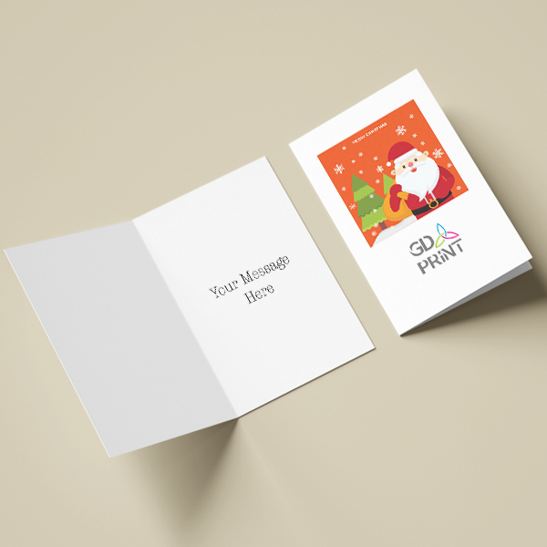 Personalised Charity A6 Christmas Card