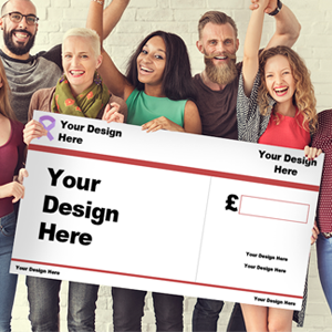 Large Foamex Cheque