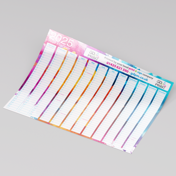 A0 Personalised Wall Planner Calendar