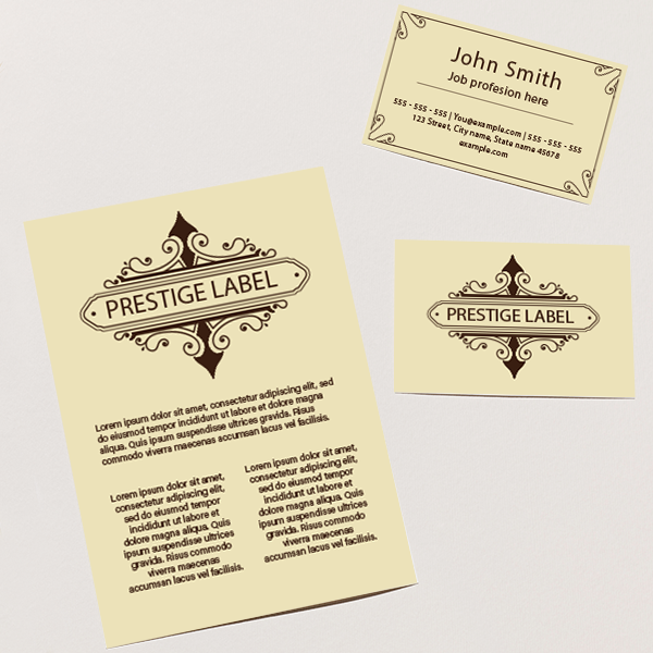 500 Business Cards & Leaflets