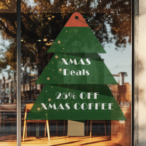 Christmas Large Vinyl Stickers