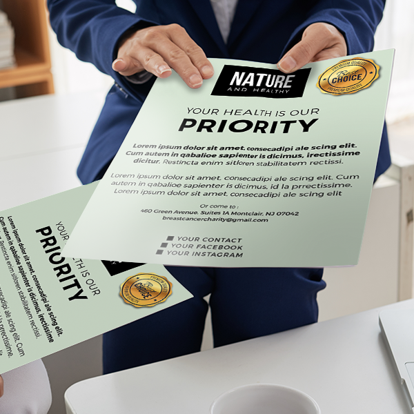 Recycled A4 Leaflets