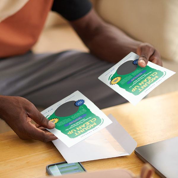 Recycled A6 Leaflets