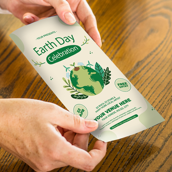 Recycled DL Leaflets