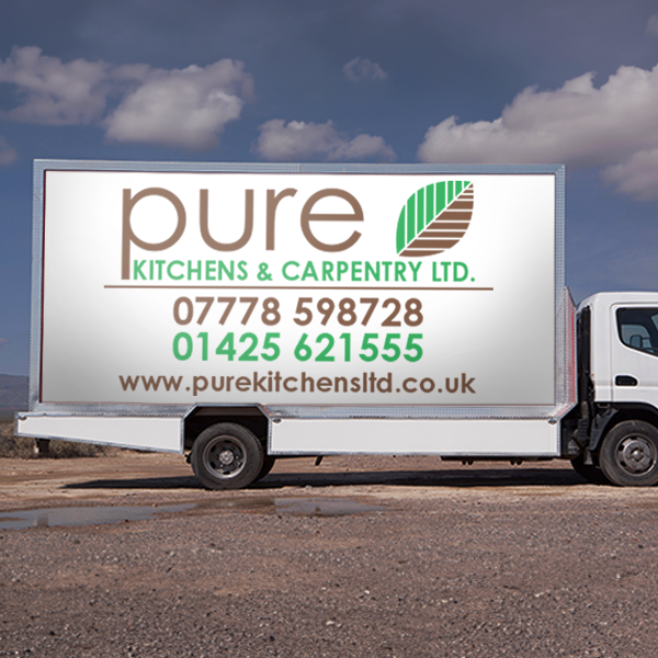 Vehicle Vinyl Cut Out Lettering