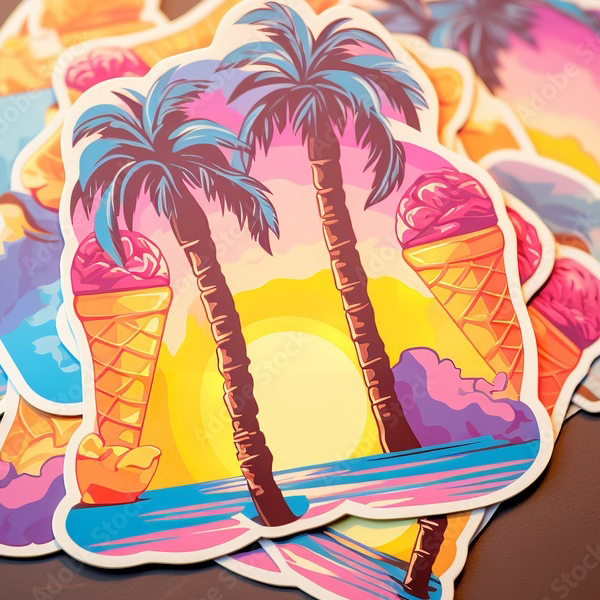 Residue Free Vinyl Stickers